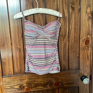 Halter tankini top